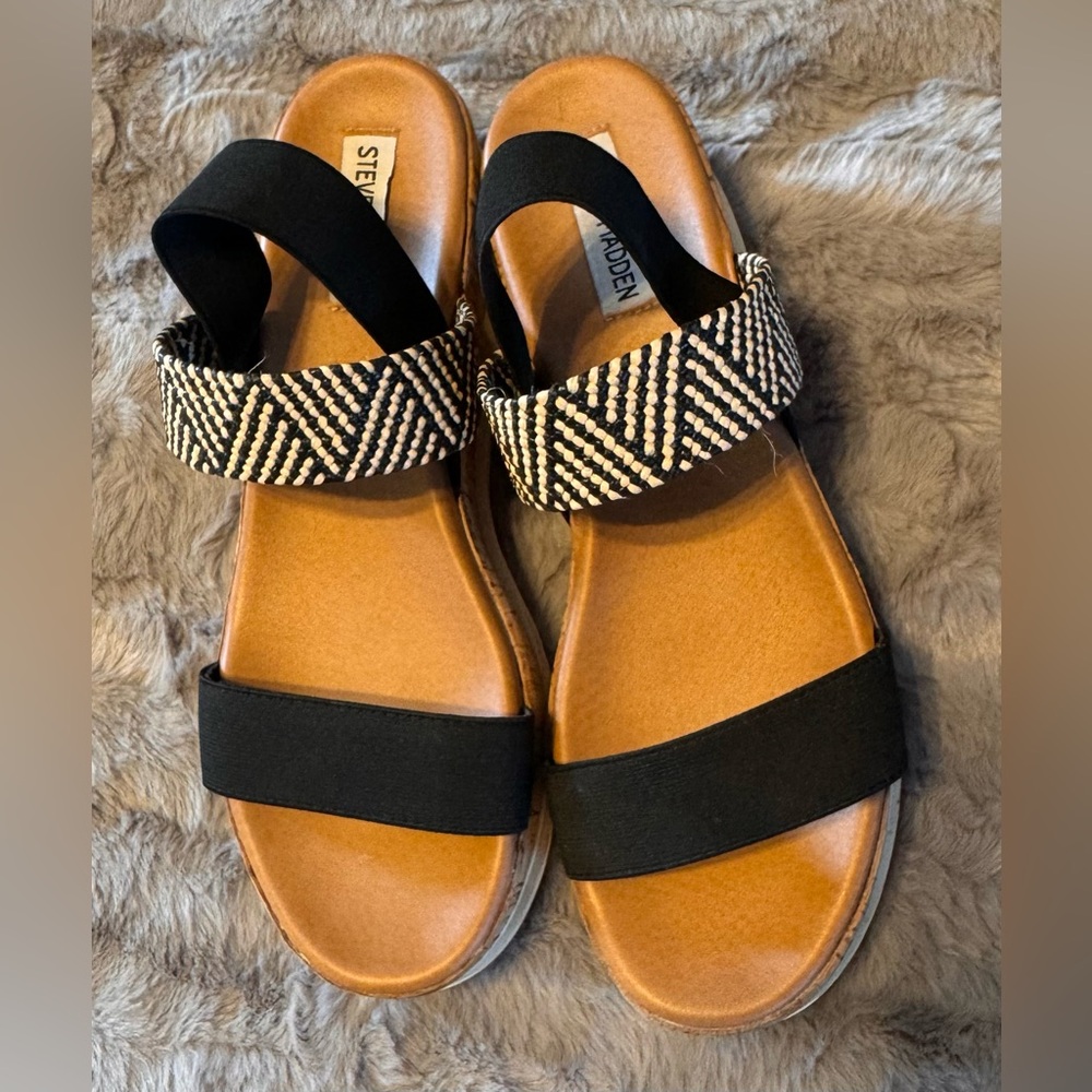 Steve Madden Platform Sandals 9.5 - Picture 1 of 6